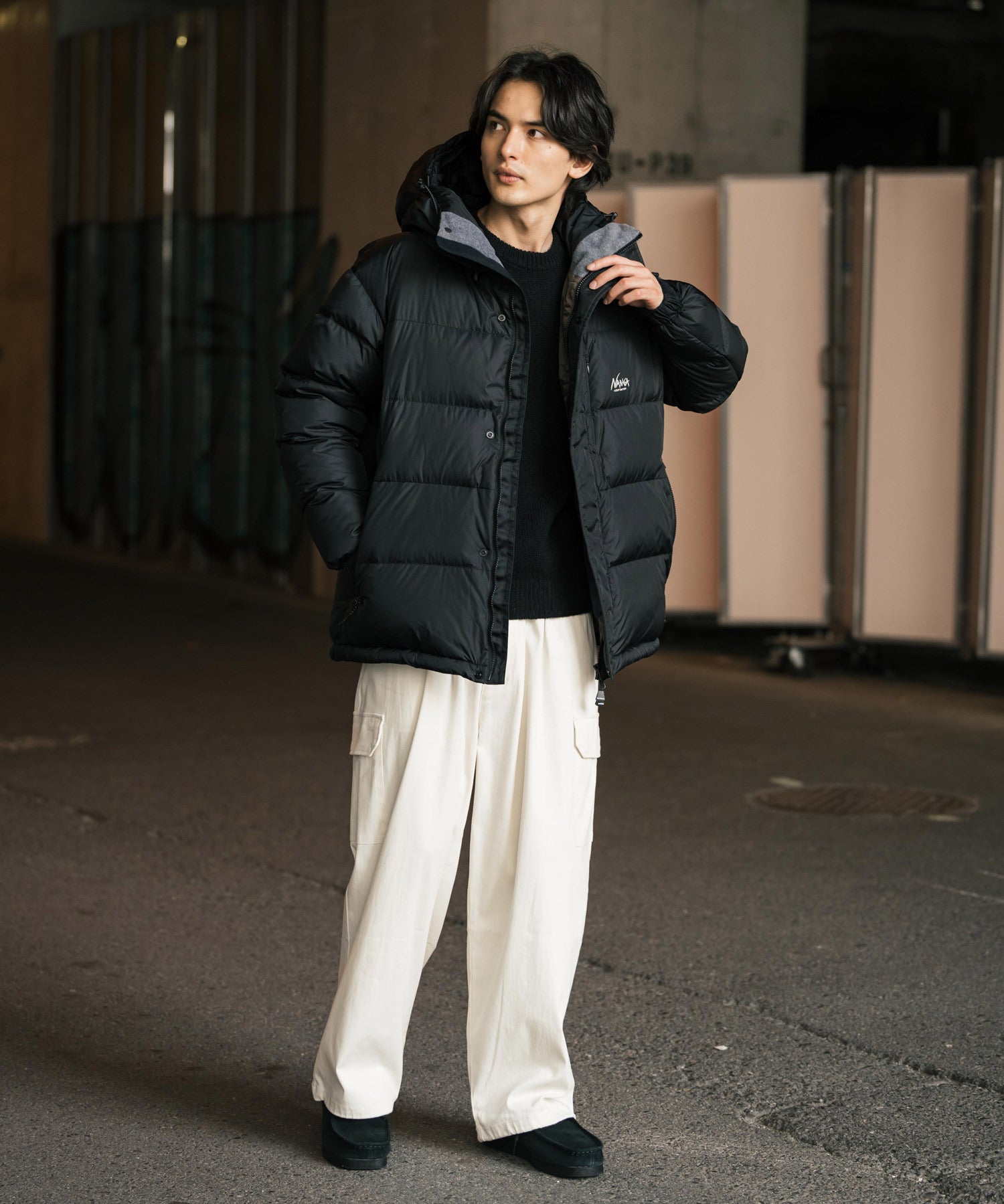 NANGA × KRIFF MAYER 別注コラボ レトロダウンジャケット ナンガ クリフメイヤー