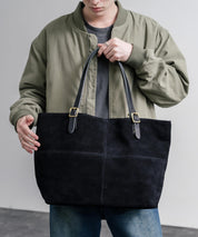 新色追加 Butler Verner Sails バトラーバーナーセイルズ 日本製/国産スエードビッグトートバッグ JA-1157-55 1930