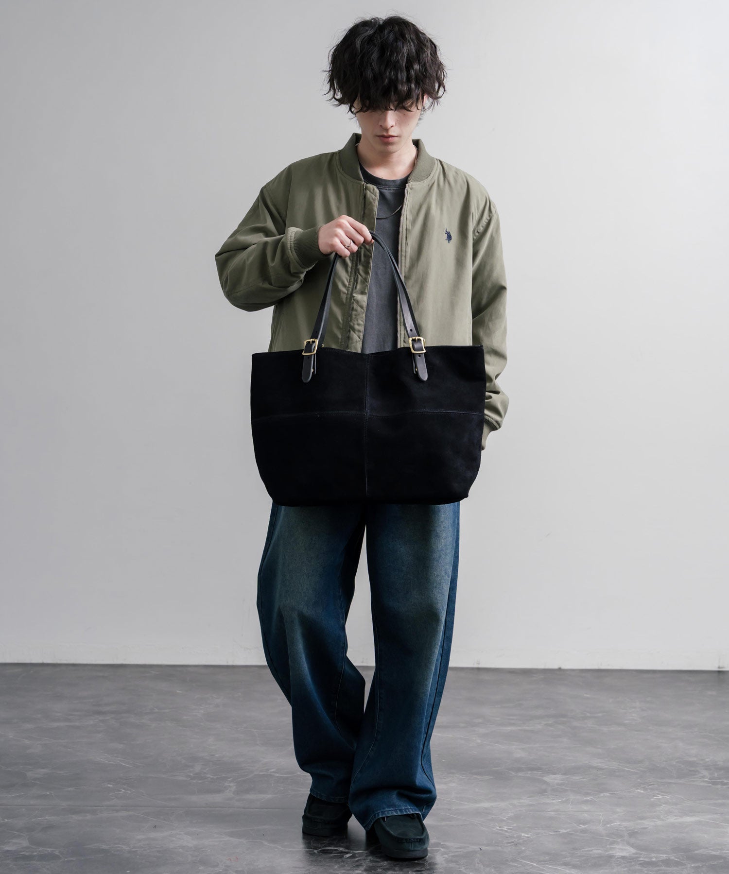 新色追加 Butler Verner Sails バトラーバーナーセイルズ 日本製/国産スエードビッグトートバッグ JA-1157-55 1930