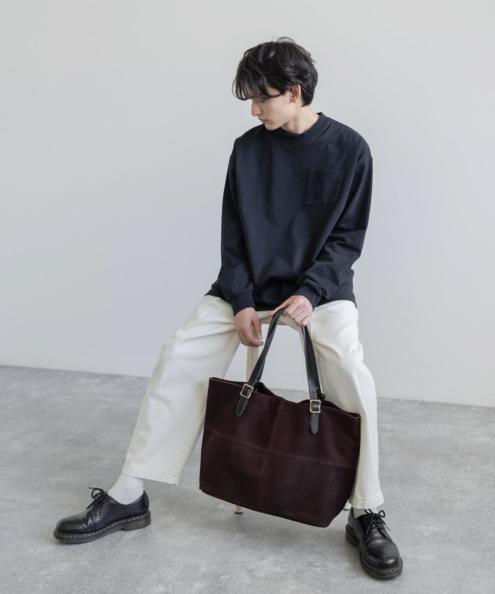 新色追加 Butler Verner Sails バトラーバーナーセイルズ 日本製/国産スエードビッグトートバッグ JA-1157-55 1930