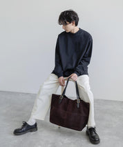 新色追加 Butler Verner Sails バトラーバーナーセイルズ 日本製/国産スエードビッグトートバッグ JA-1157-55 1930