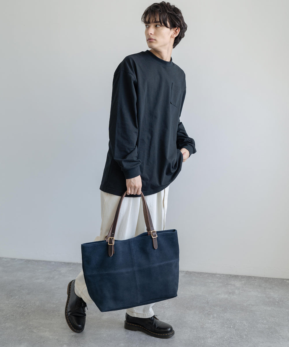新色追加 Butler Verner Sails バトラーバーナーセイルズ 日本製/国産スエードビッグトートバッグ JA-1157-55 1930