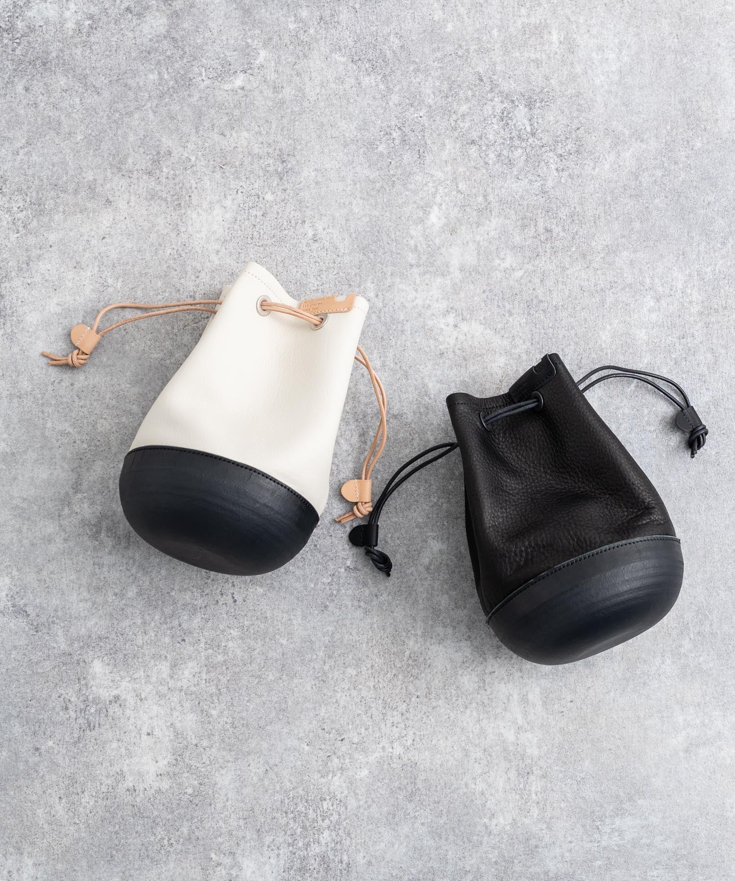 Butler Verner Sails バトラーバーナーセイルズ 日本製 国産DARUMA ALLレザー巾着バッグ JA-2635 11515