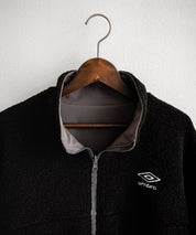 UMBRO アンブロ 別注コラボ 2wayリバーシブルワンポイントロゴ刺繍トラックボアジャケット 14947