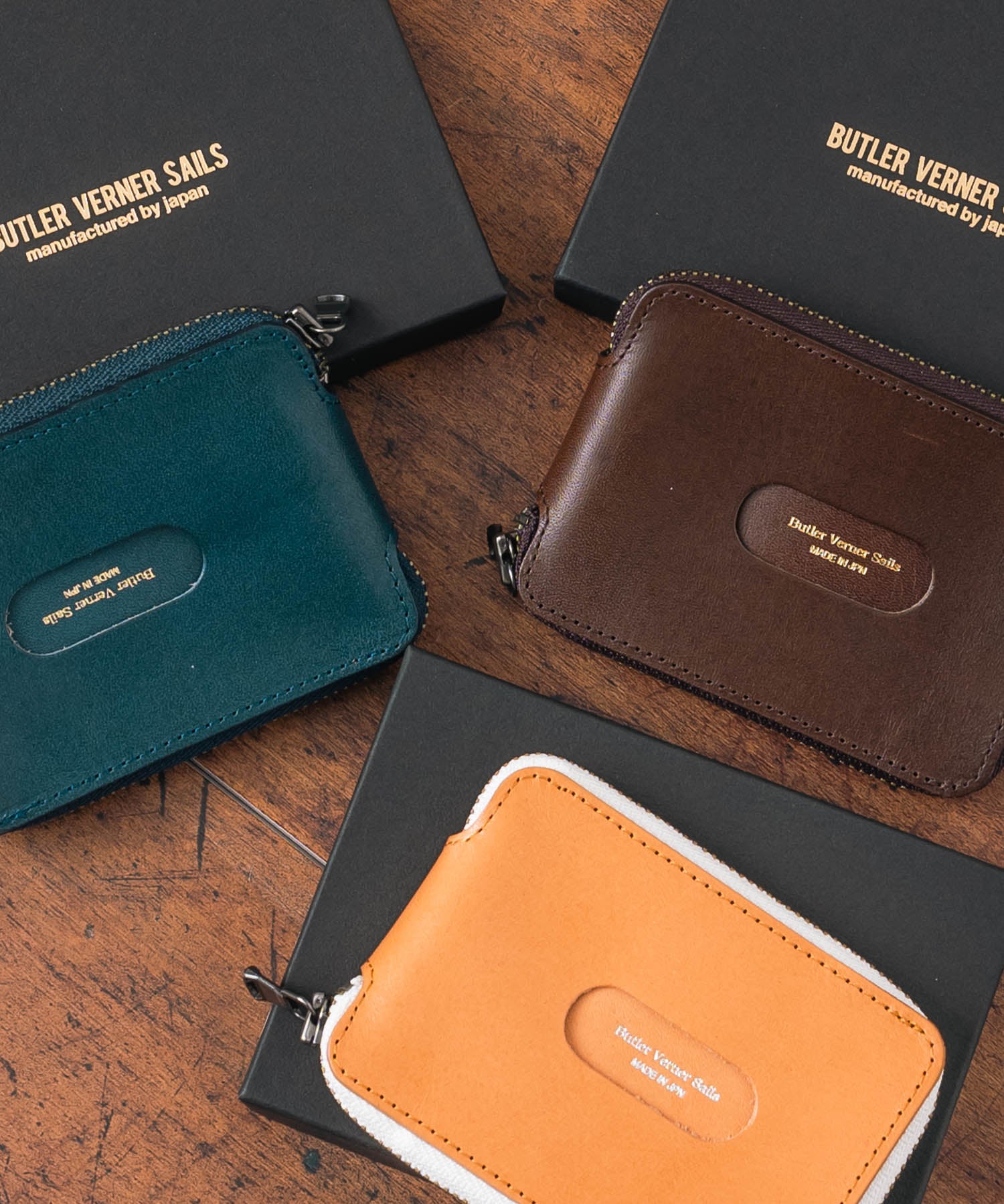 Butler Verner Sails バトラーバーナーセイルズ 日本製 国産カード＆コインケース JW-1974 12332