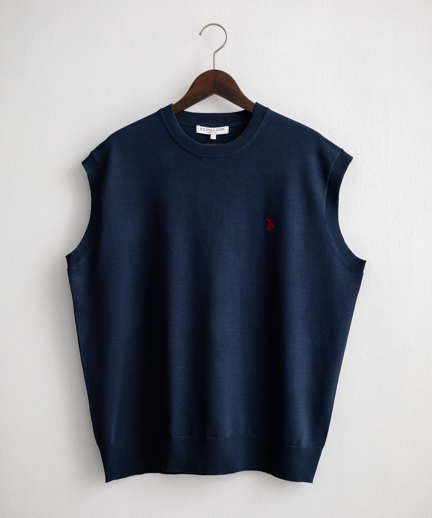 U.S. POLO ASSN. ユーエスポロアッスン サマーニットプルオーバーベスト 15628