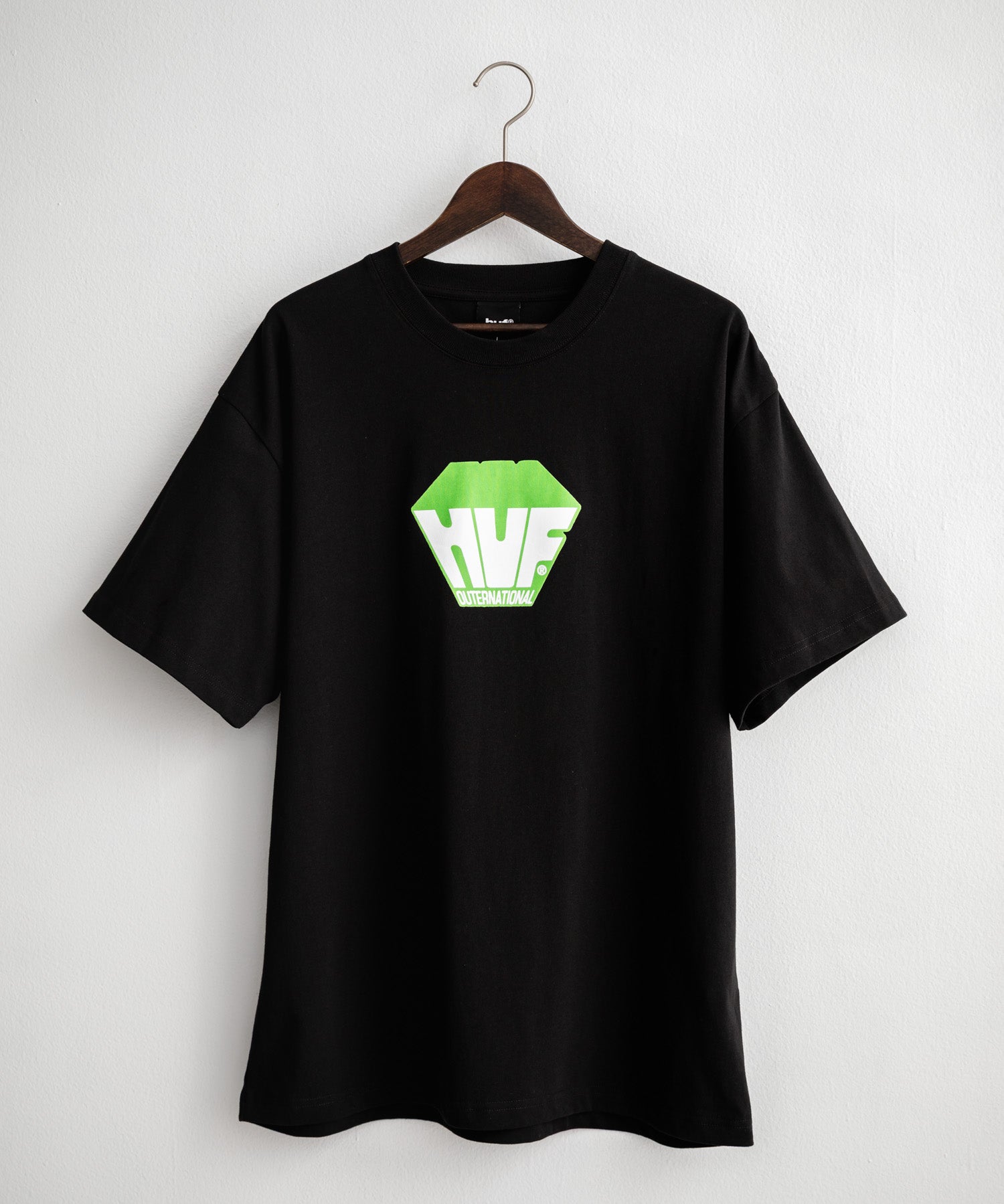 HUF ハフ オーバーサイズ ポケット プリント アソート半袖コットンTシャツ 15911