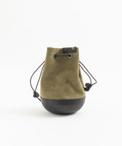 Butler Verner Sails バトラーバーナーセイルズ 日本製/国産 モールドレザー巾着スエードレザーショルダーバッグ JA-2685 11940