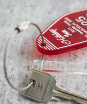 日本製 アクリルホテルキーリング ACRYLIC HOTEL KEY HOLDER(325) AW-1298-2 1938