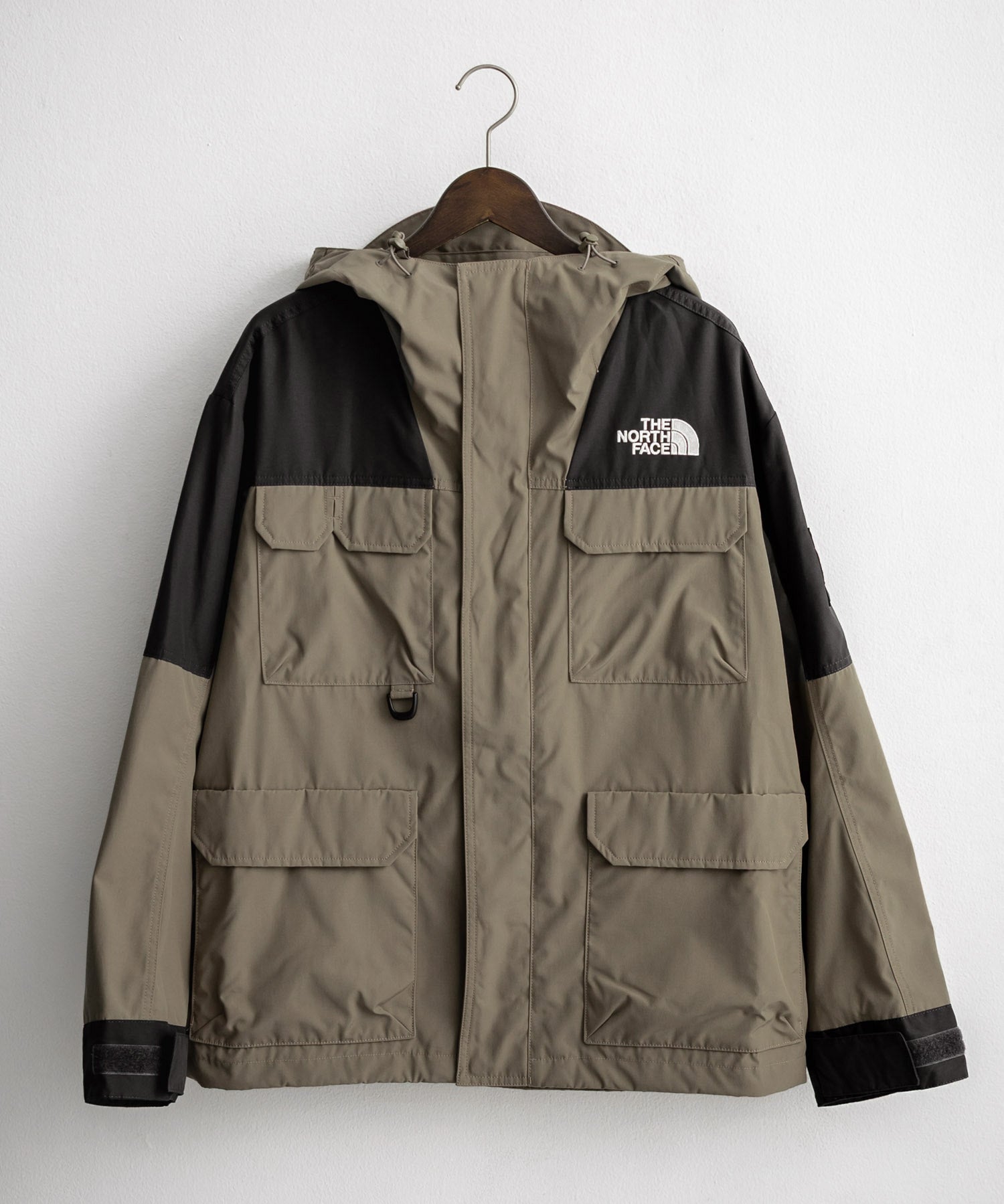 日本未展開モデル THE NORTH FACE WHITE LABEL RANGER JACKET オーバーサイズロゴ刺繍マウンテンパーカー 14536