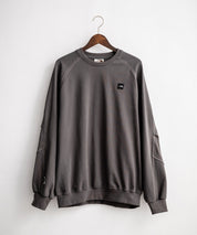 日本未展開モデル THE NORTH FACE ザ・ノースフェイス WHITE LABEL ホワイトレーベル MINI BOX STITCH SWEATSHIRTS オーバーサイズミニボックスロゴ刺繍ステッチスウェット 15064