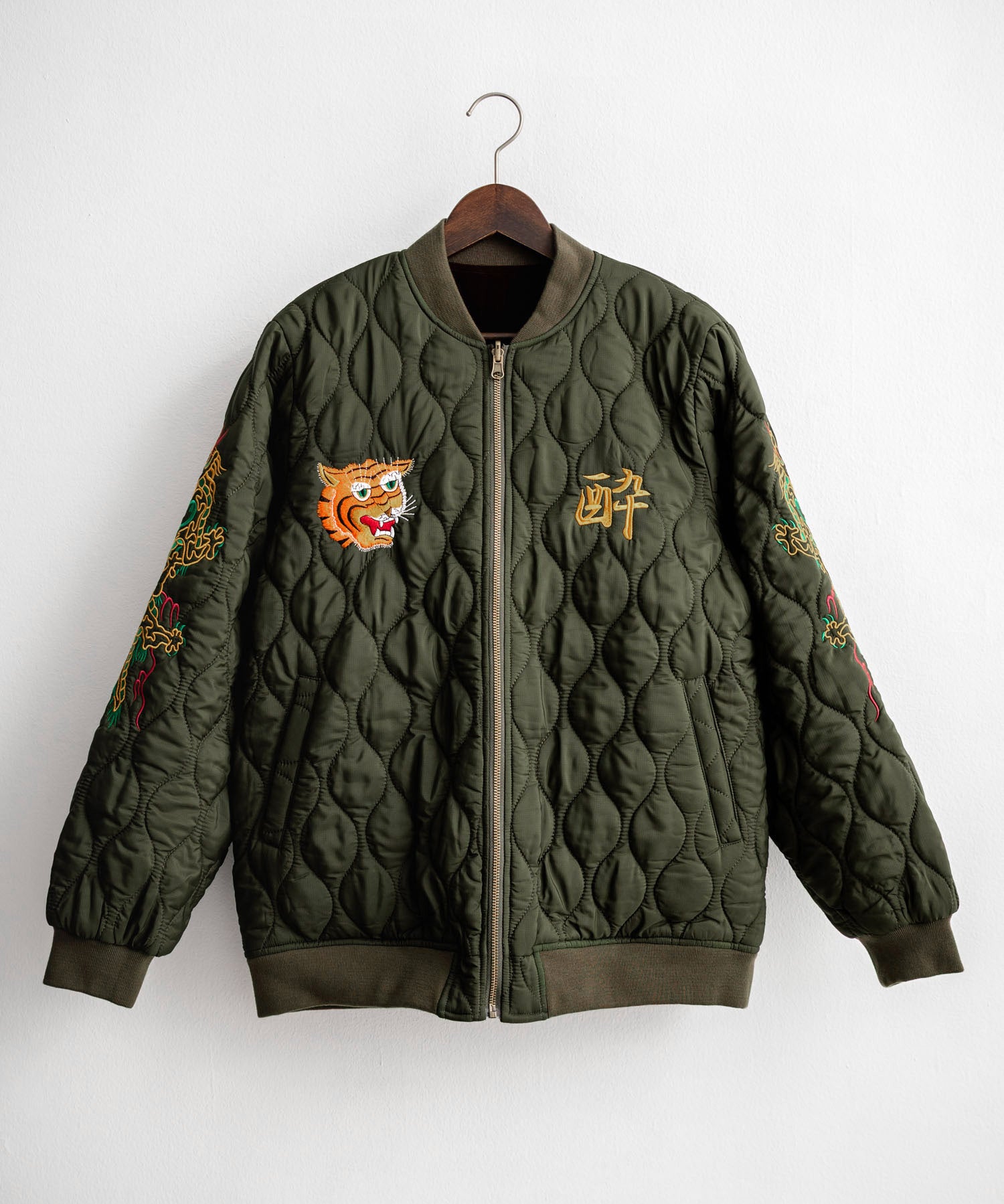 YOIDORE 酔いどれ スーベニア刺繍キルティング2wayリバーシブルジャケット 14890