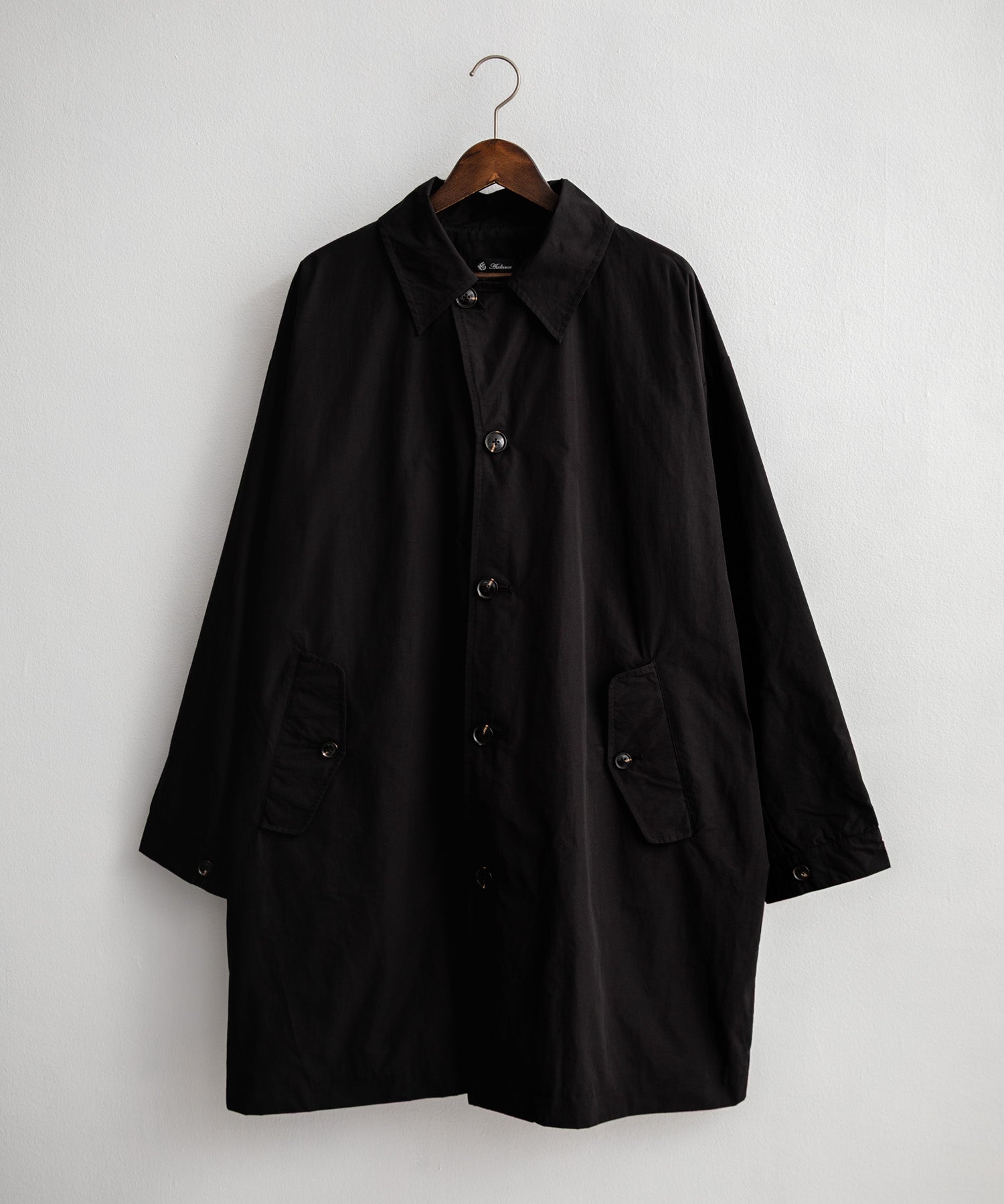 Audience オーディエンス 綿ナイロン高密度ポプリン M-51ロング丈モッズステンカラーコート AUD7356 15253