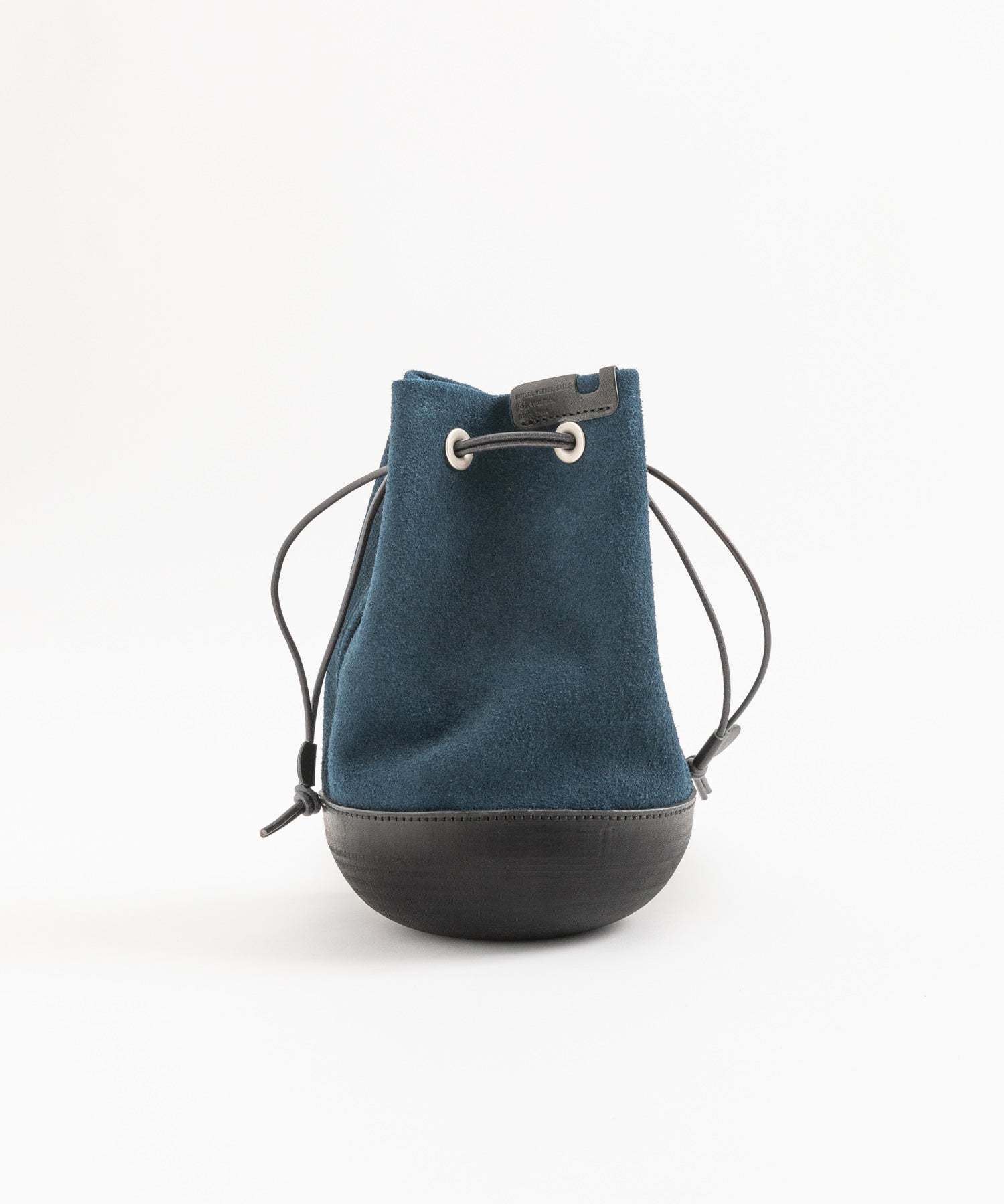 Butler Verner Sails バトラーバーナーセイルズ 日本製/国産 モールドレザー巾着スエードレザーショルダーバッグ JA-2685 11940