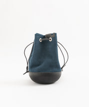 Butler Verner Sails バトラーバーナーセイルズ 日本製/国産 モールドレザー巾着スエードレザーショルダーバッグ JA-2685 11940