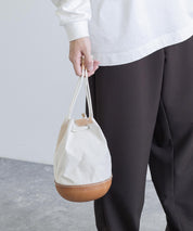 Butler Verner Sails バトラーバーナーセイルズ 日本製 国産 モールドレザー巾着ショルダー JA-2141 11034