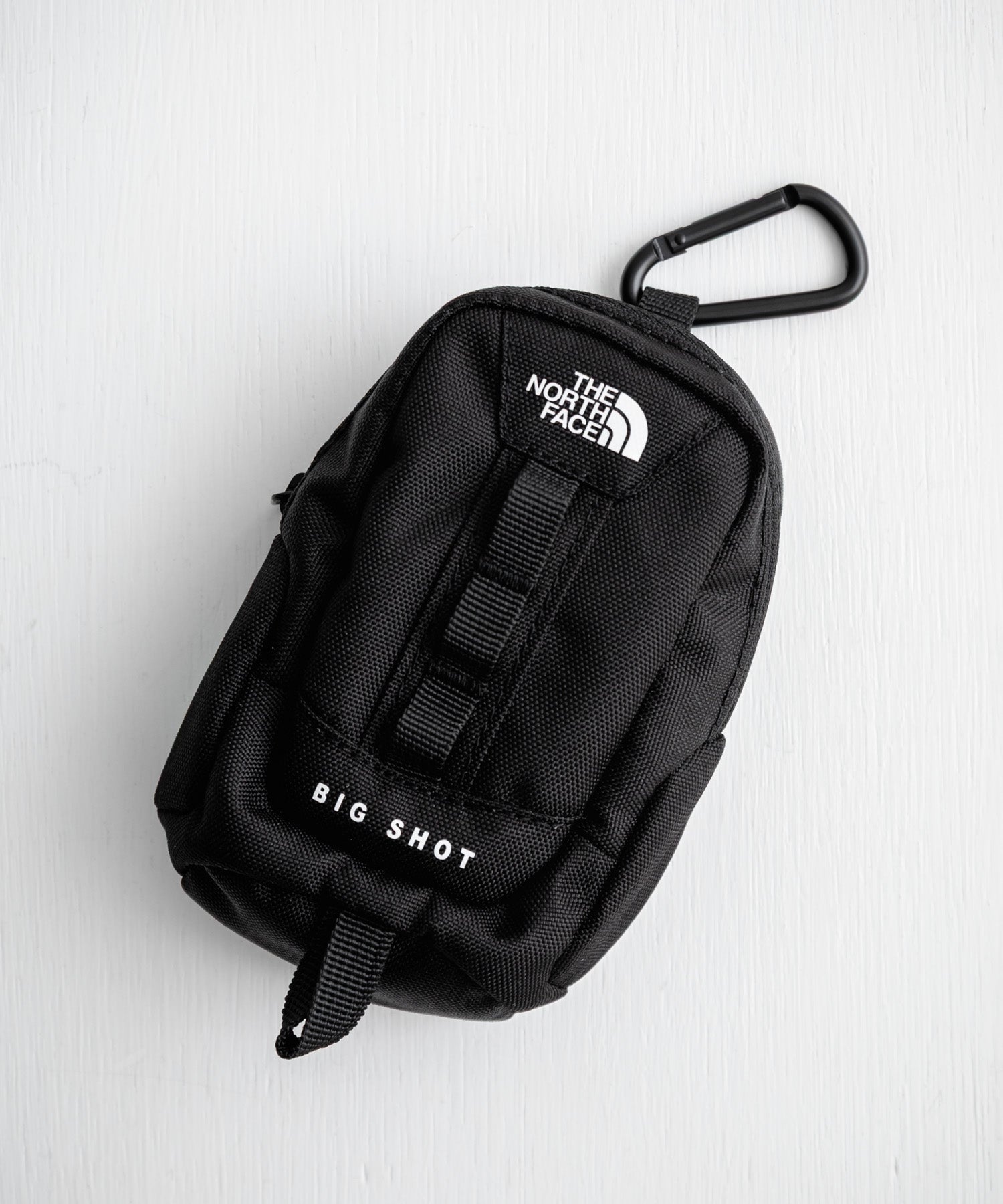 THE NORTH FACE ザ・ノースフェイス MINI BIG SHOT POUCH カラビナ付き