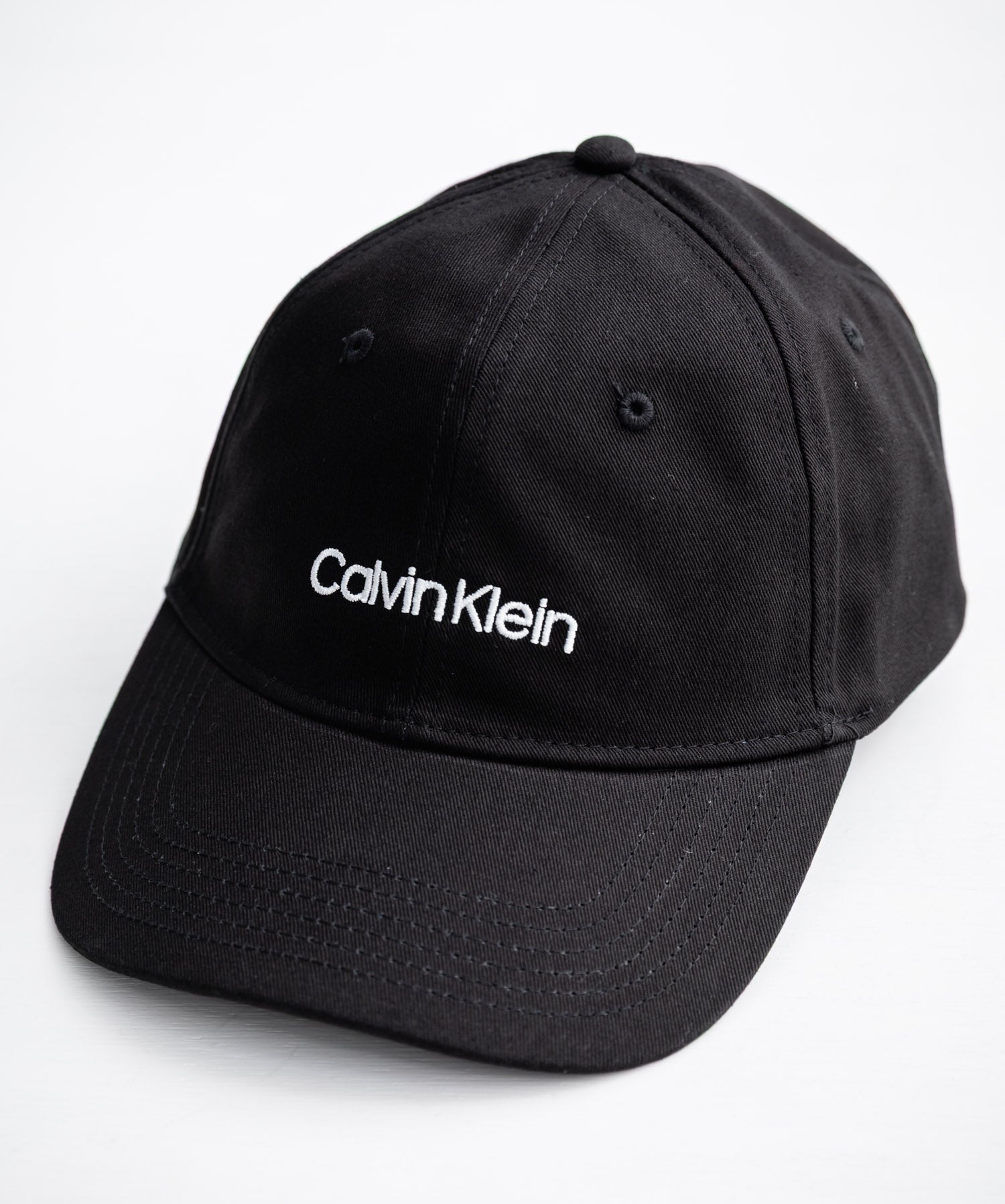 Calvin Klein カルバンクライン LOGO TWILL CAP ワンポイントブランドネーム刺繍ベースボールキャップ 15929