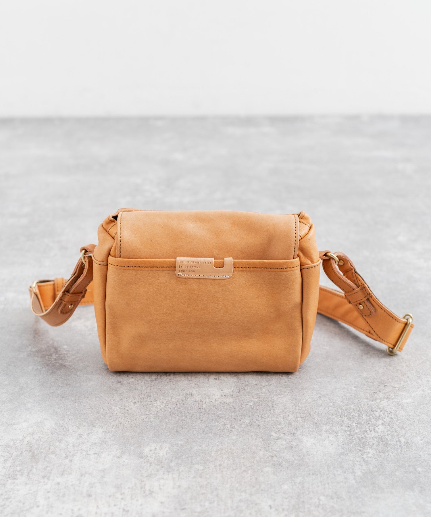 Butler Verner Sails バトラーバーナーセイルズ 日本製 国産フラップボックス馬革ショルダーバッグ JA-2597 11477