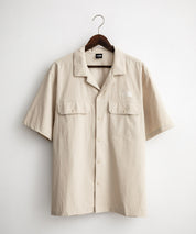 THE NORTH FACE ザ・ノースフェイス M'S KANTE SHIRTS　ワンポイントロゴ刺繍胸ポケット付き半袖オープンカラーシャツ 16020