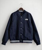 THE NORTH FACE ザ・ノースフェイス M'S BRETON JACKET ワンポイントロゴ刺繍スタジャン/ナイロンジャケット 15886
