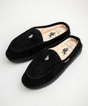 U.S.POLO ASSN. ユーエスポロアッスン ボアライニングスライド スリッポン/ワンポイントロゴモカシンシューズ 14933