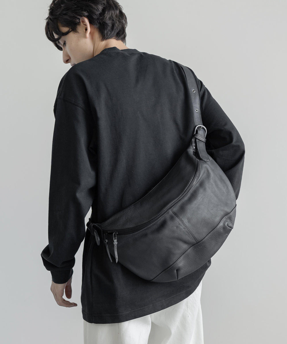 Butler Verner Sails バトラーバーナーセイルズ 日本製 国産 ヌメ革シュリンクワンショルダー JA-2045 7204