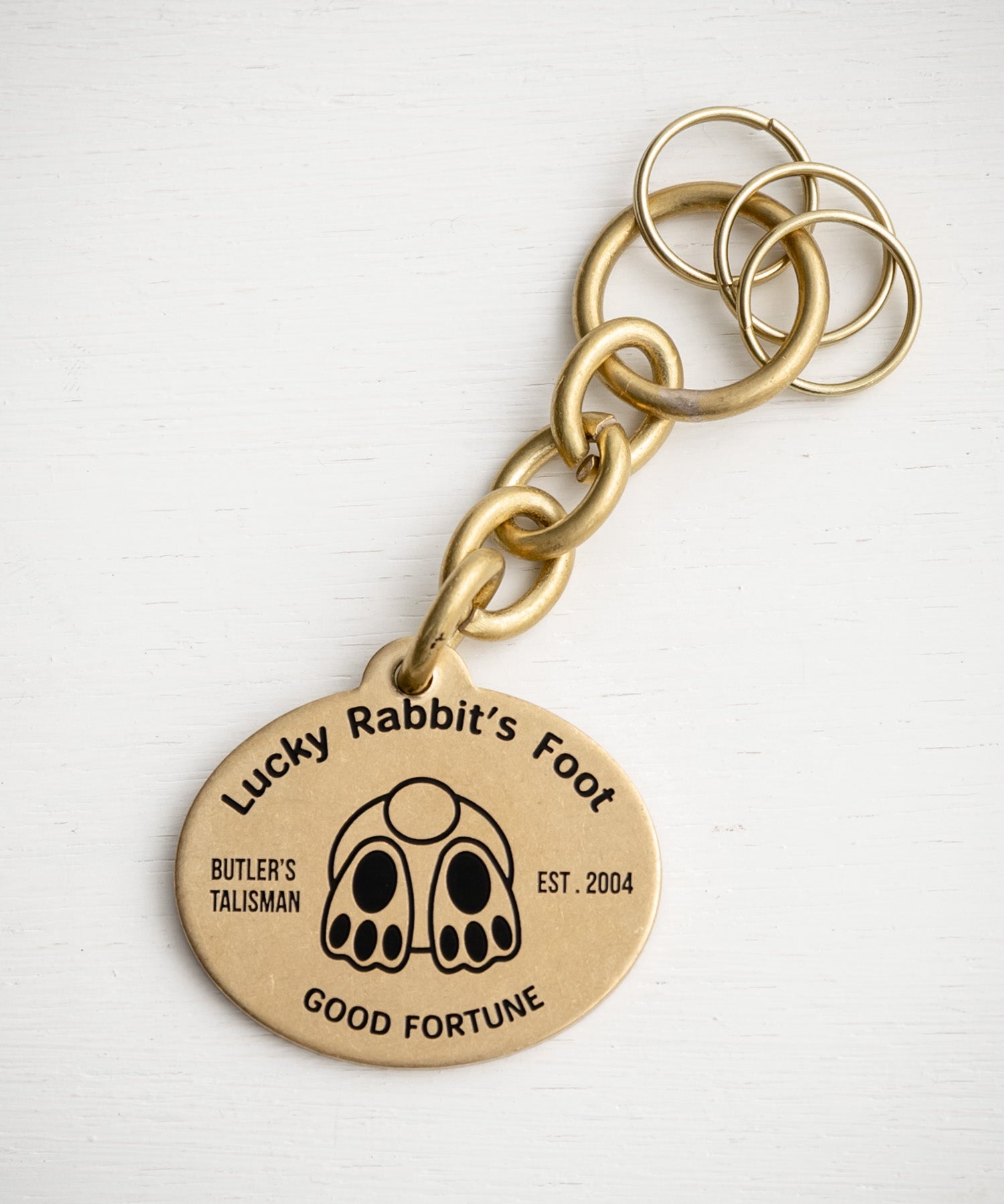 Butler Verner Sails バトラーバーナーセイルズ 日本製 国産 ラッキーラビットフットキーチェーン JF-3047 15568