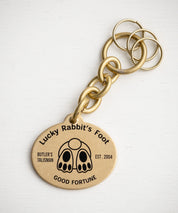 Butler Verner Sails バトラーバーナーセイルズ 日本製 国産 ラッキーラビットフットキーチェーン JF-3047 15568