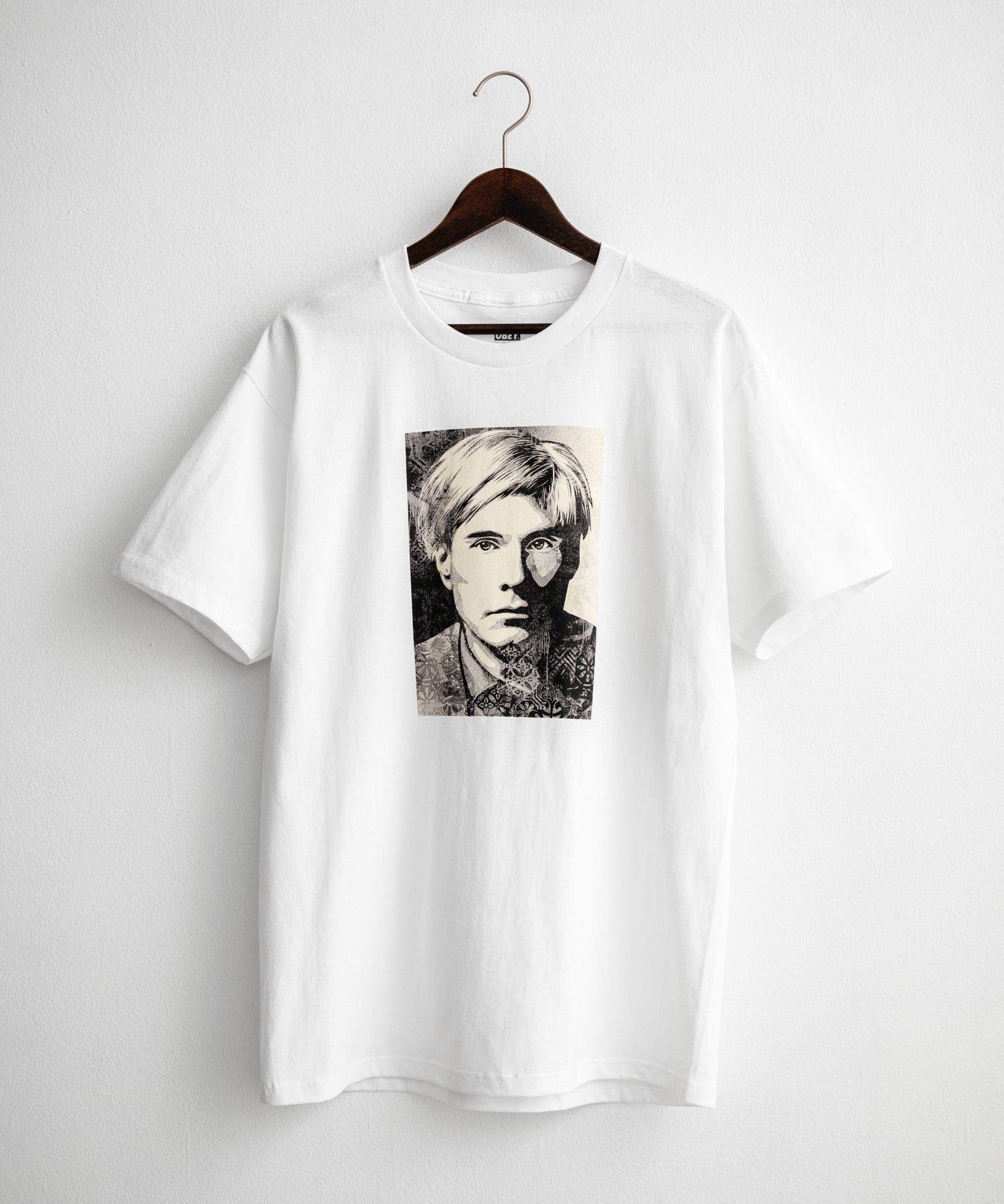 OBEY オベイ ANDY WARHOL - CLASSIC TEES グラフィックプリント半袖Tシャツ 16112