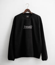 HUF ハフ H DOT POLAR FLEECE CREWNECK オーバーサイズポーラーフリースプルオーバートレーナー 15057