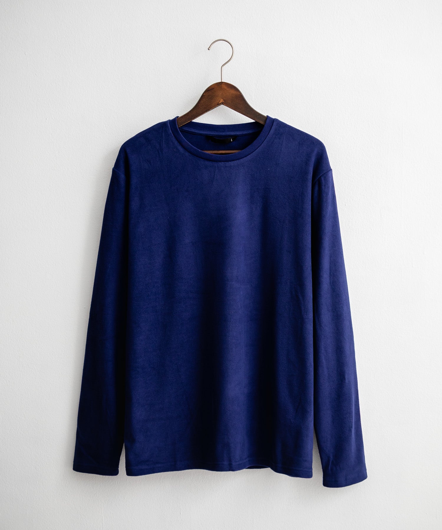 ストレッチフリースクルーネック長袖Tシャツ 14854