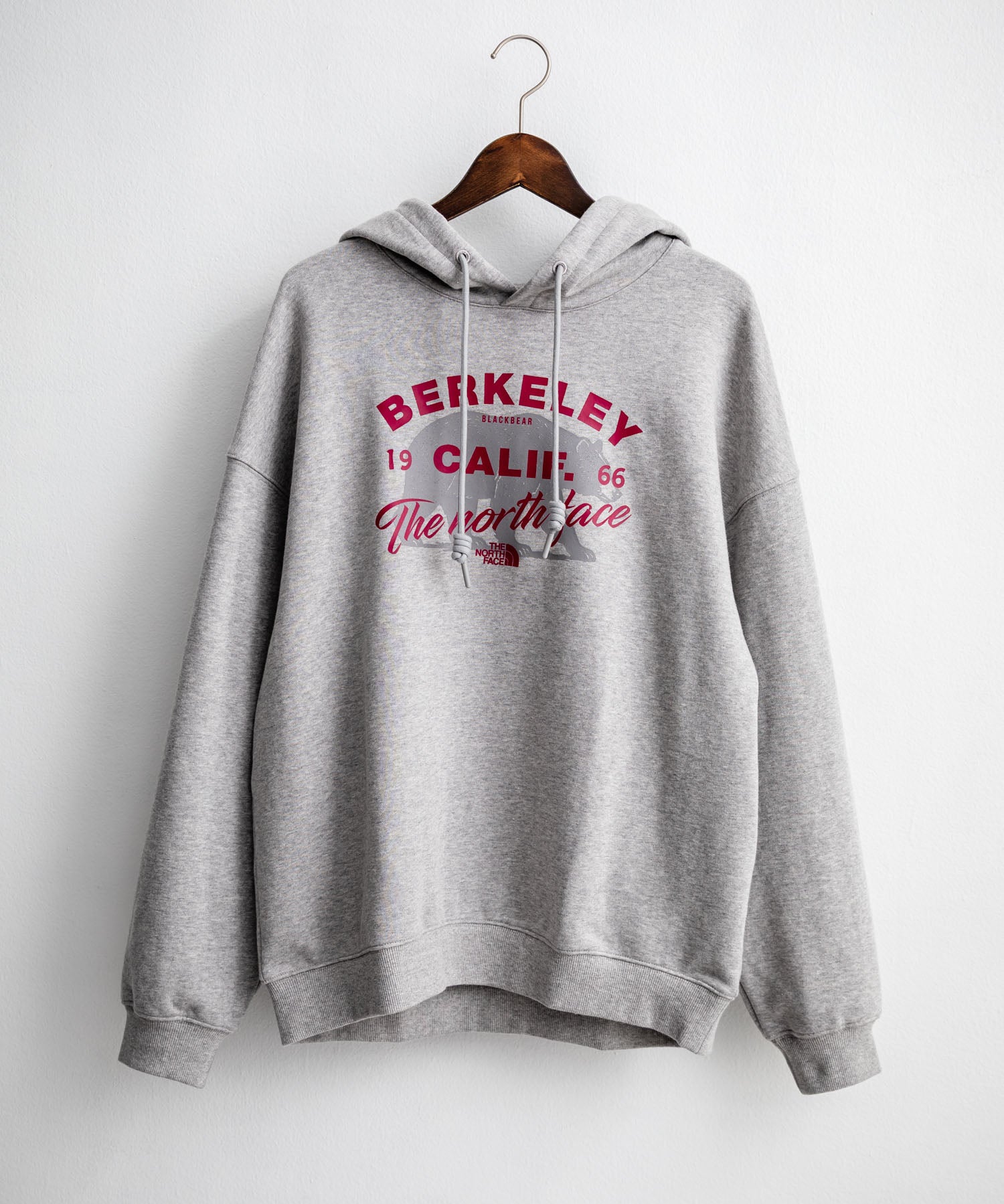 日本未展開モデル THE NORTH FACE ザ・ノースフェイス WHITE LABEL ホワイトレーベル BERKELEY HOODIE 裏毛アニマルプリントパーカー/フーディー 16610