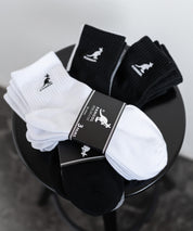 KANGOL カンゴール 3Pワンポイント刺繍クォーターソックス/靴下 15685