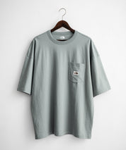 日本未展開モデル THE NORTH FACE ザ・ノースフェイス WHITE LABEL ホワイトレーベル POCKET S/S R/TEE オーバーサイズ胸ポケット付き半袖Tシャツ 16017