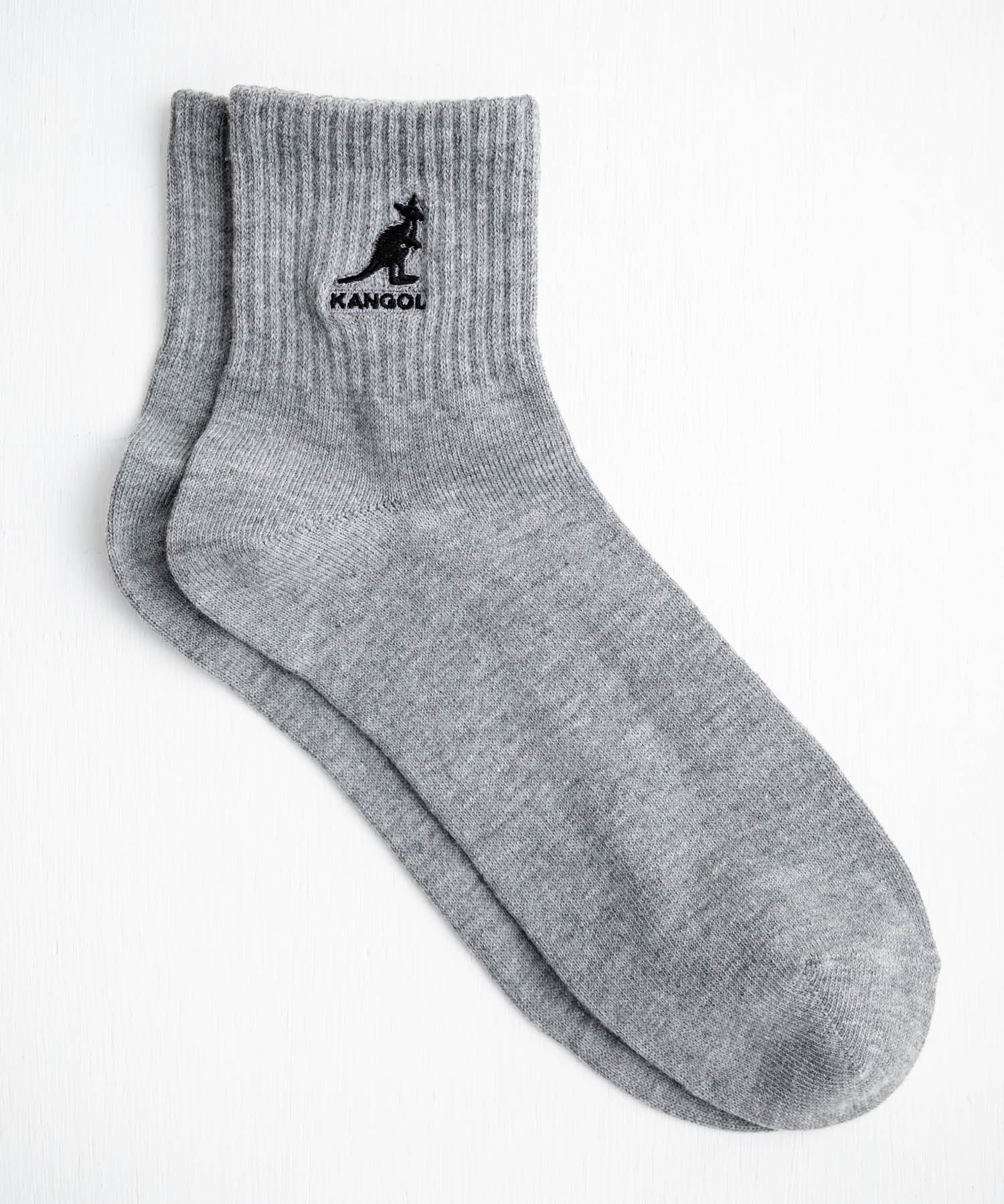 KANGOL カンゴール 3Pワンポイント刺繍クォーターソックス/靴下 15685