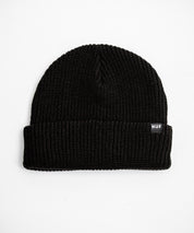 HUF ハフ USUAL CUFF BEANIE ワンポイントフラッグラベルニット帽/ビーニー 15023
