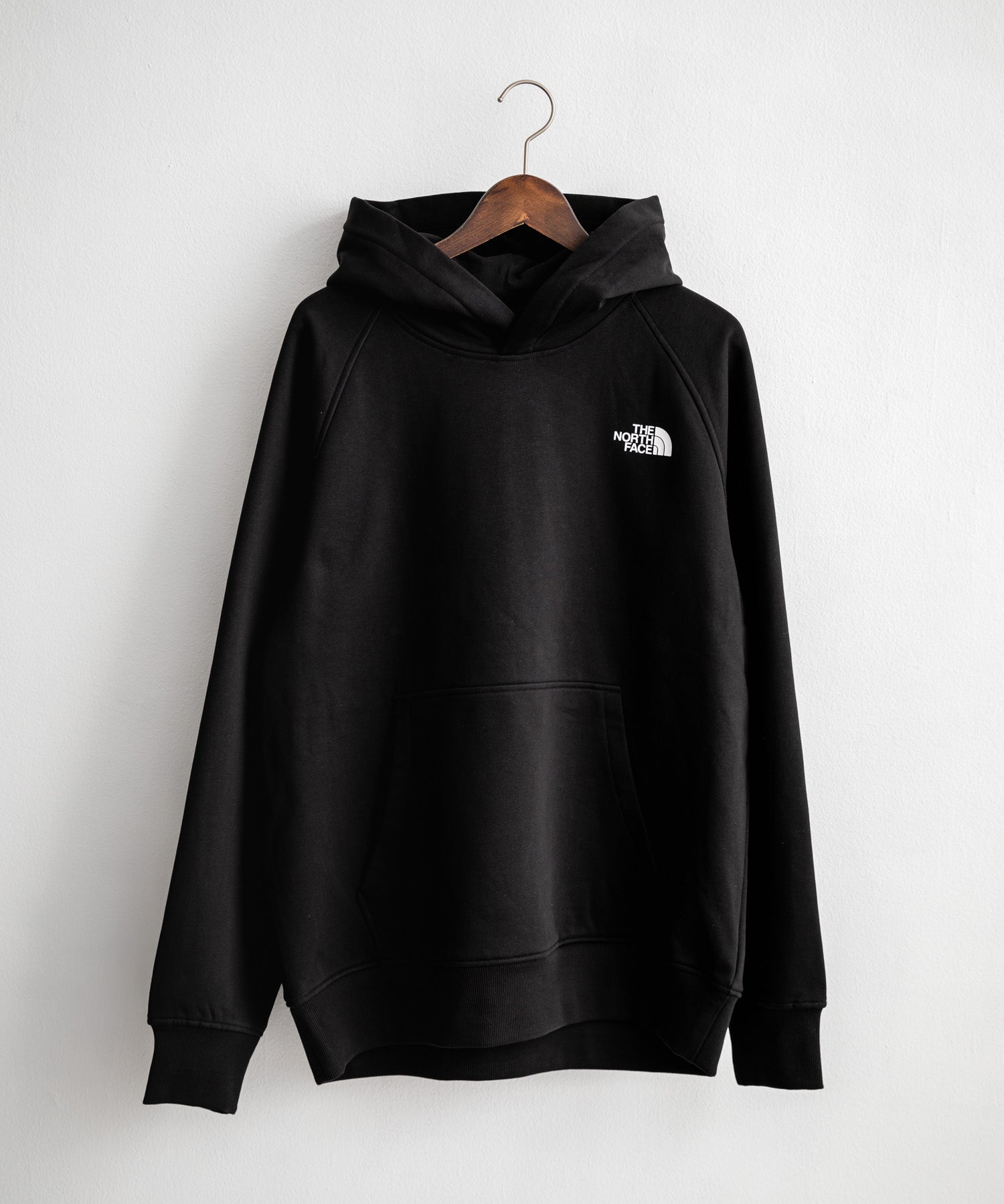 THE NORTH FACE ザ・ノースフェイス RAGLAN REDBOX HOODIE オーバーサイズ裏起毛バックプリントラグランプルオーバーパーカー 15214