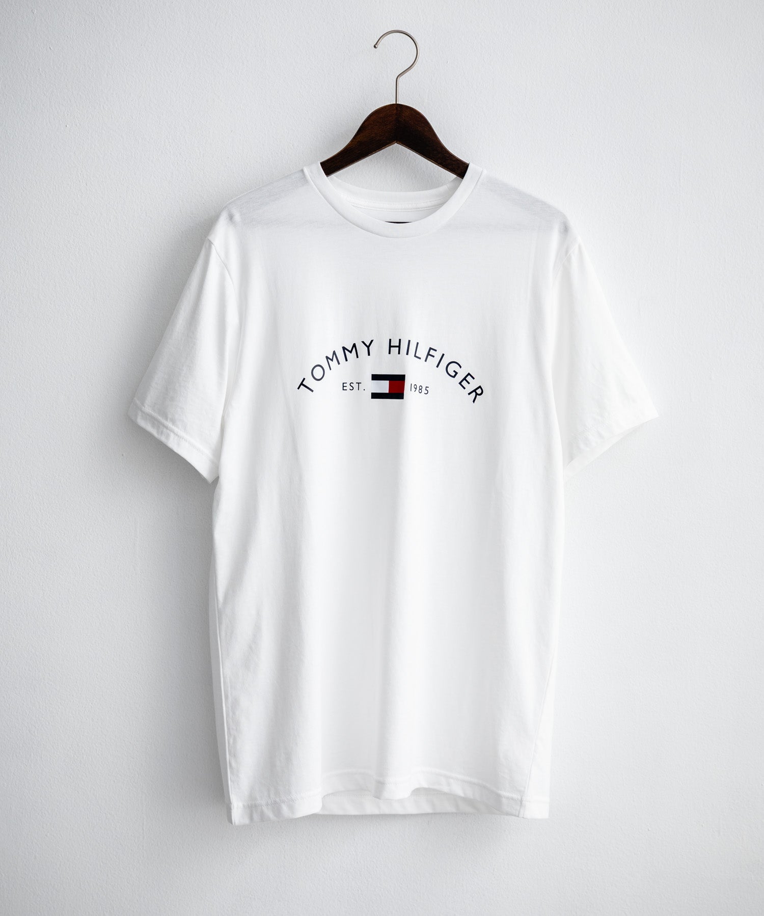 TOMMY HILFIGER アーチロゴプリント半袖Tシャツ 16156
