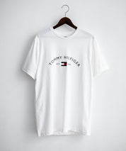 TOMMY HILFIGER アーチロゴプリント半袖Tシャツ 16156
