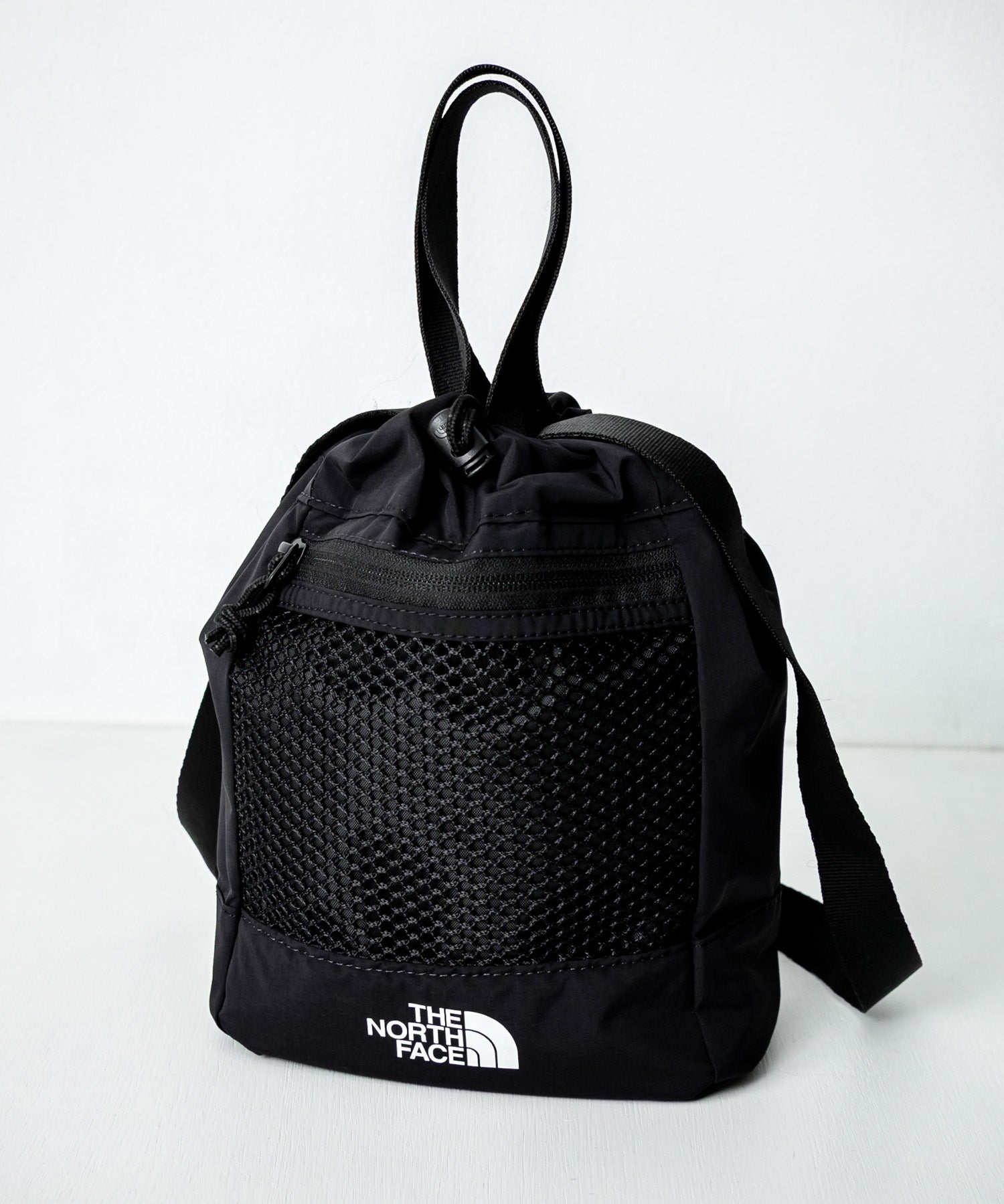 新色追加 日本未展開モデル THE NORTH FACE ザ・ノースフェイス WHITE LABEL LINDEN MESH BUCKET BAG MINI 2WAYバケットバッグミニ 韓国限定 15051