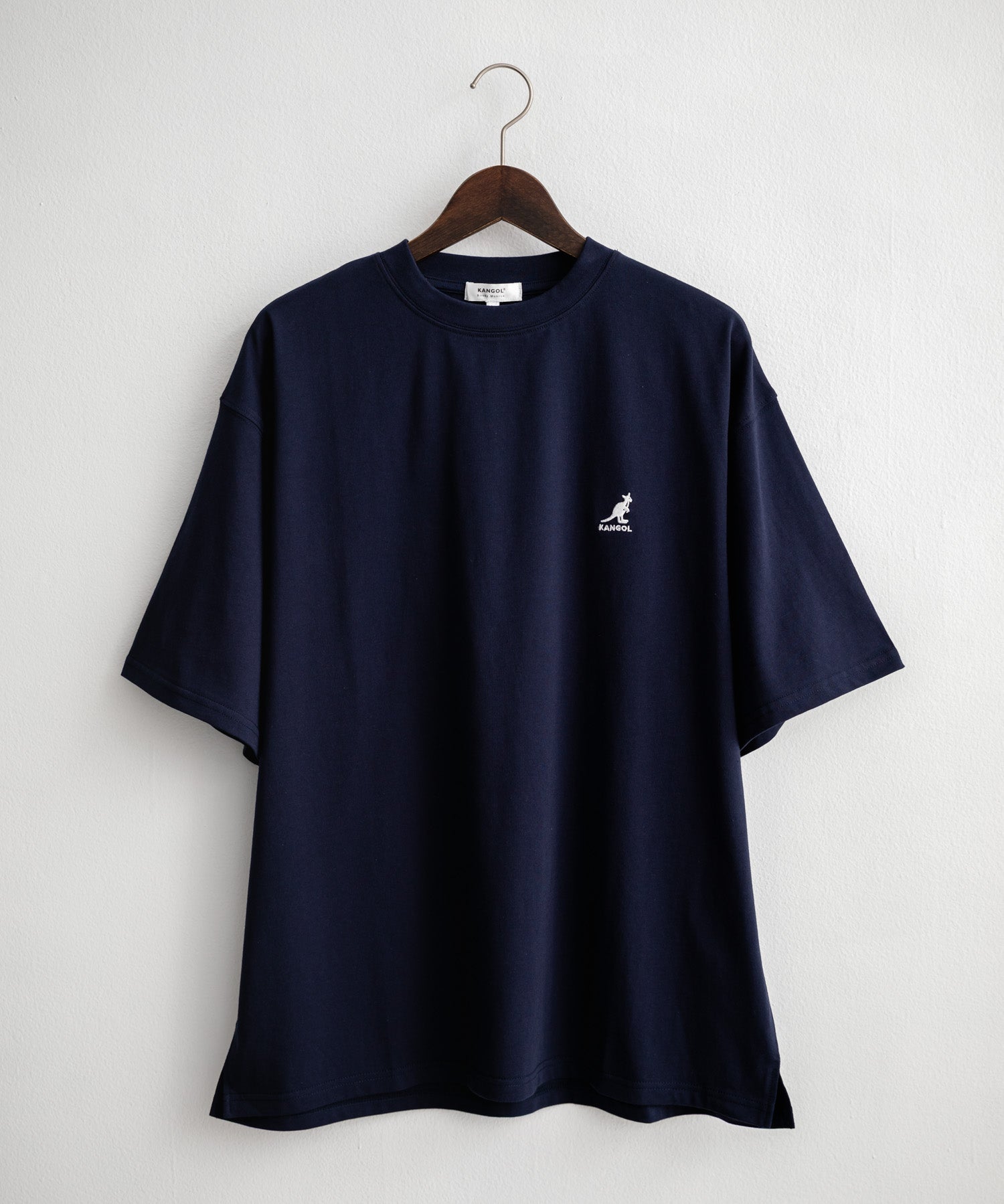 KANGOL カンゴール 別注コラボ 接触冷感オーバーサイズバックプリント半袖Tシャツ 15622