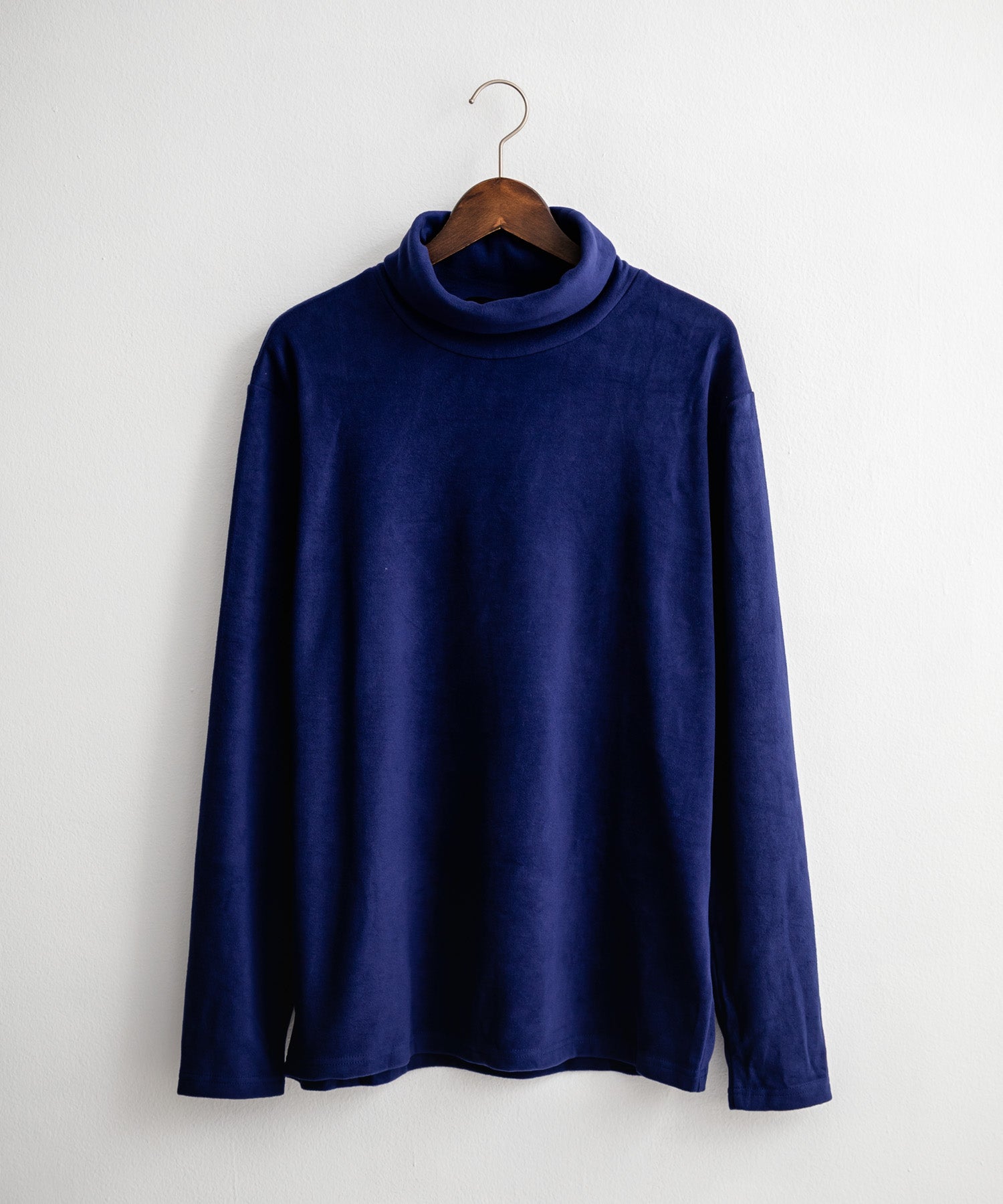 ストレッチフリースタートルネック長袖Tシャツ 14856