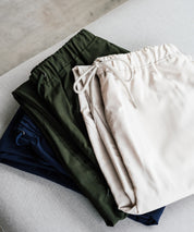 新色追加 接触冷感多機能素材リネンライク アンクルテーパードイージーパンツ 15482