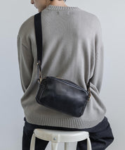 Butler Verner Sails バトラーバーナーセイルズ 日本製 国産牛革スクエアショルダーバッグ JA-1712-2 4065