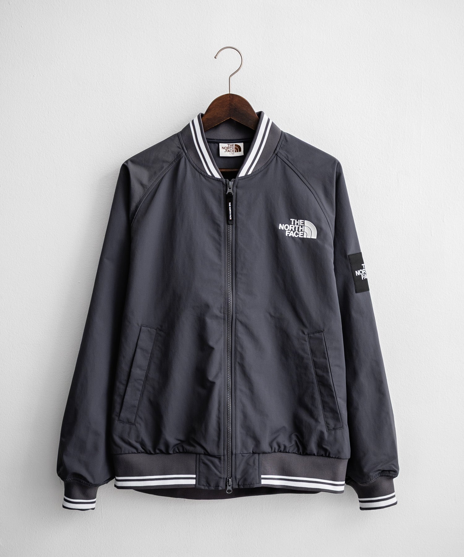 日本未展開モデル THE NORTH FACE ザ・ノースフェイス WHITE LABEL ホワイトレーベル OLEMA EX BOMBER 韓国限定 オーバーサイズワンポイントロゴボンバージャケット