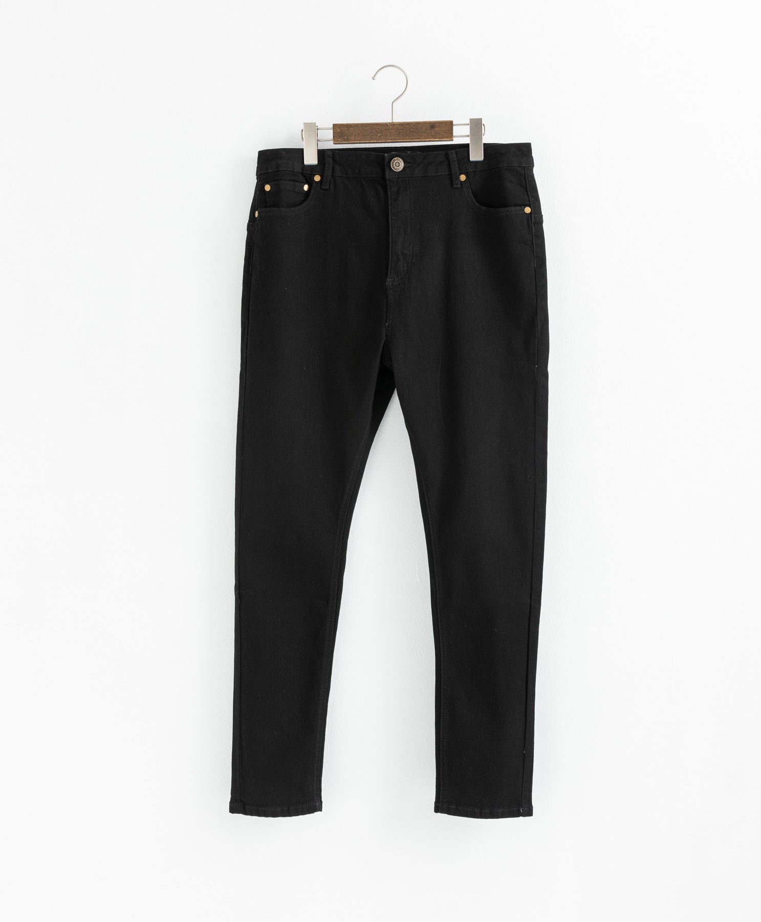 ストレッチデニム テーパードスキニーサルエルパンツ 12275