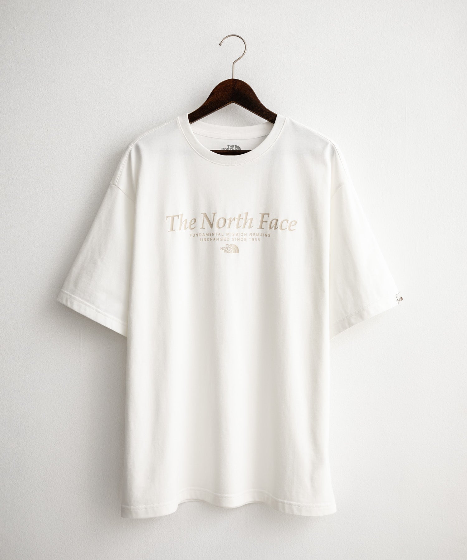 日本未展開モデル THE NORTH FACE WHITE LABEL SIGNATURE S/S R/TEE 接触冷感グラフィックプリント半袖Tシャツ 16066