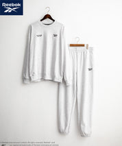 Reebok リーボック セットアップ オーバーサイズロゴ刺繍裏毛スウェット上下セット/トレーナー&イージージョガーパンツ 14867