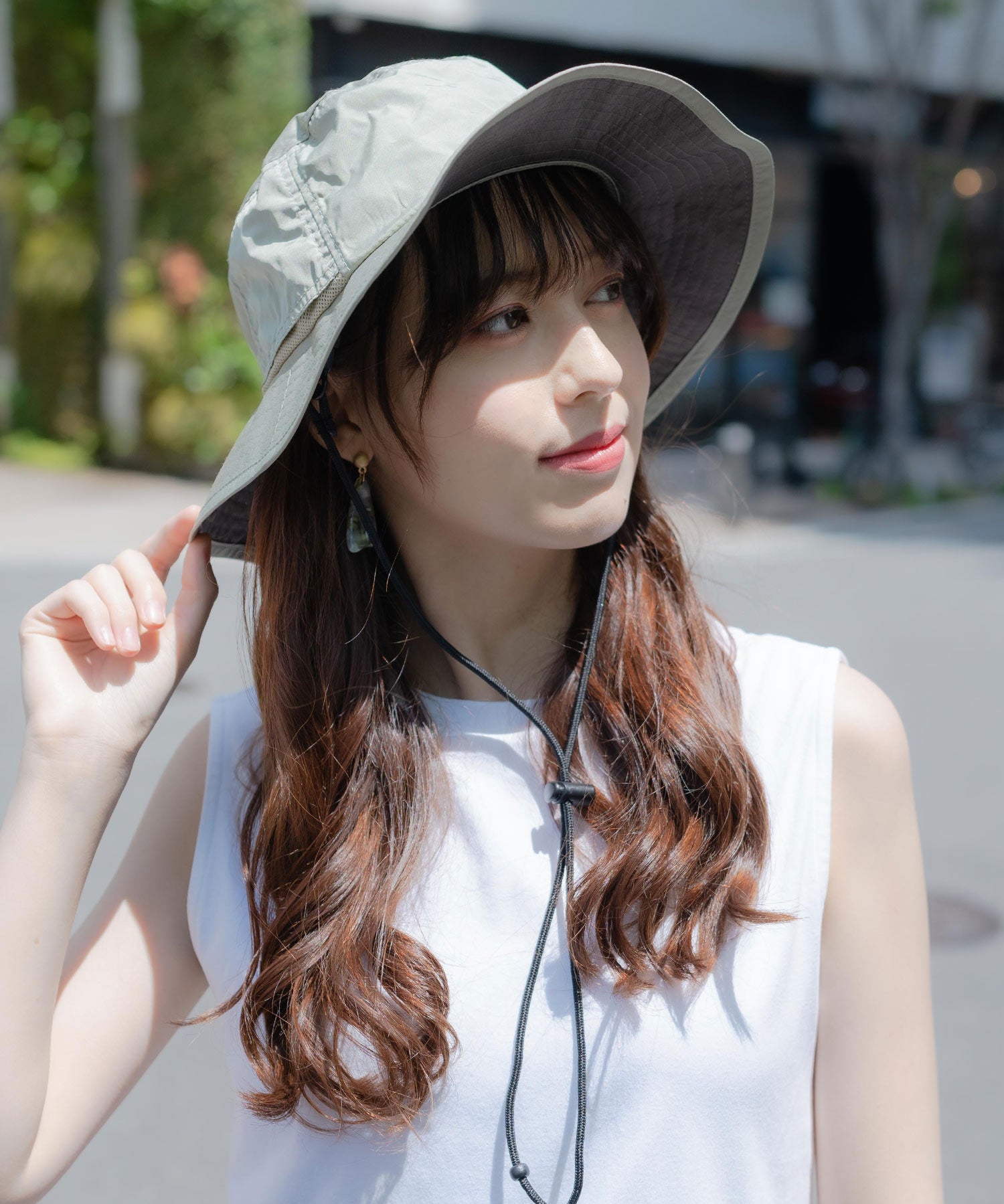UVカット 撥水加工 アドベンチャーサファリハット